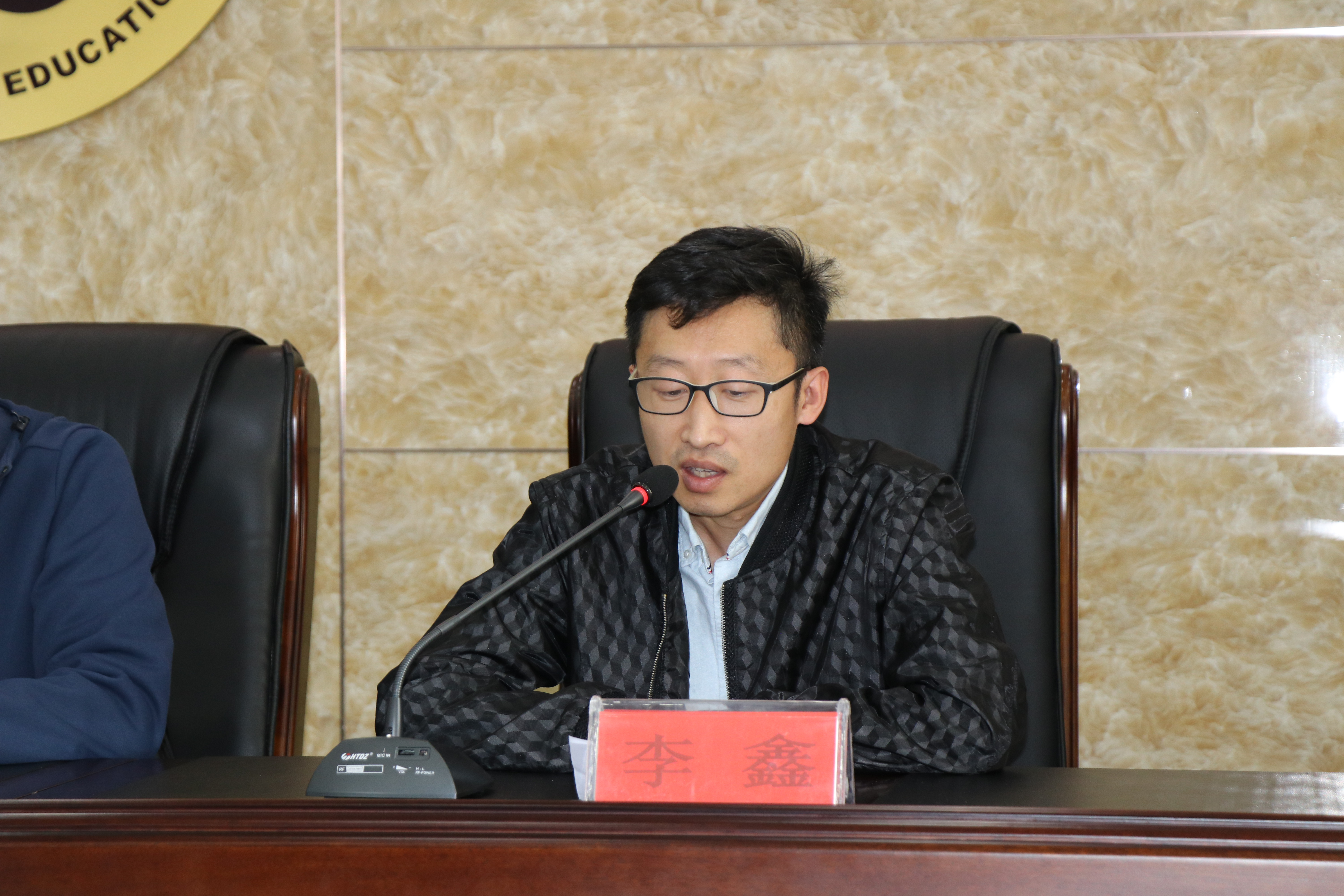 高教社黑龙江教学服务中心李鑫主任致辞.JPG